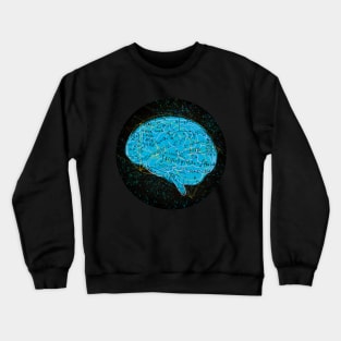 Cosmic Cerebrum Crewneck Sweatshirt